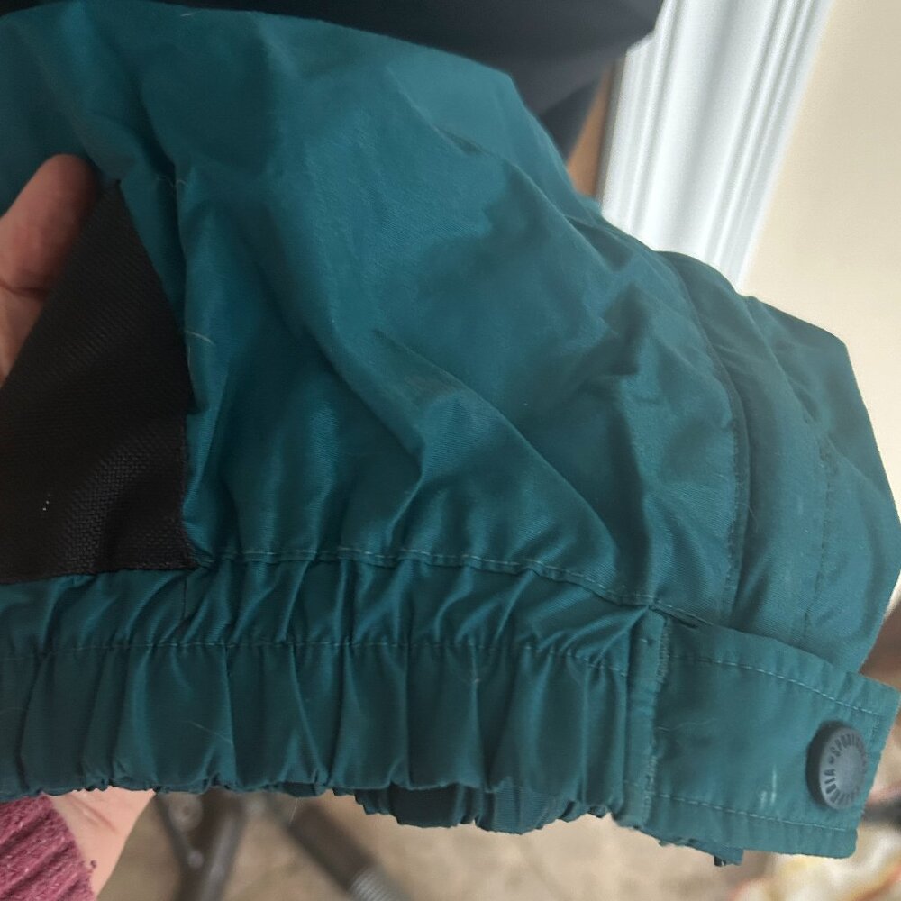 Columbia Men’s Turquoise One Piece Snowsuit Sz‎ M Fleece Lined Vintage Ski Suit - Picture 8 of 13